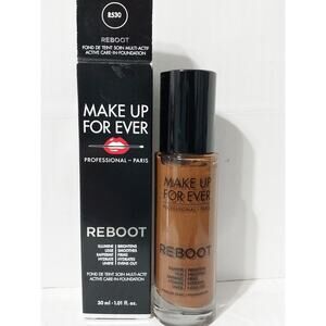 Make Up For Ever Reboot Active Care Revitalizing Foundation R530 Brown *NEW*